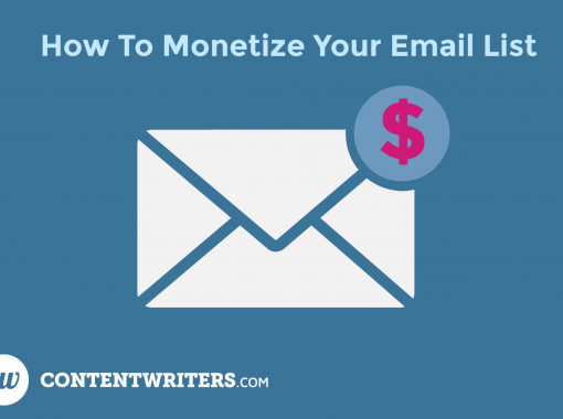 How To Monetize Your Email List
