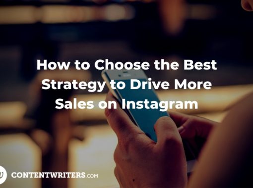 How to Choose the Best Strategy to Drive More Sales on Instagram 1