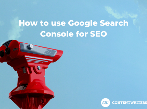 How to use Google Search Console for SEO 1