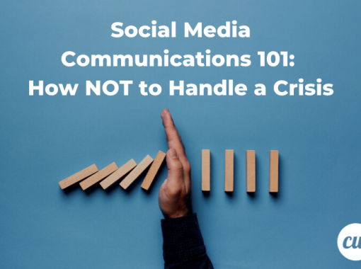 Social Media Communications 101 How NOT to Handle a Crisis