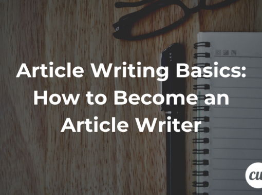 Article Writing Basics How to Become an Article Writer