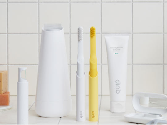 Quip brand toothbrush, quip marketing