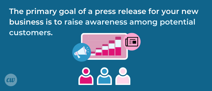 The goal of a press release, how to write a press release for a new business