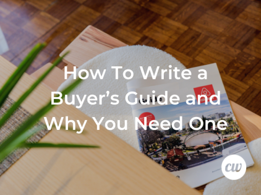 How To Write a Buyers Guide and Why You Need One
