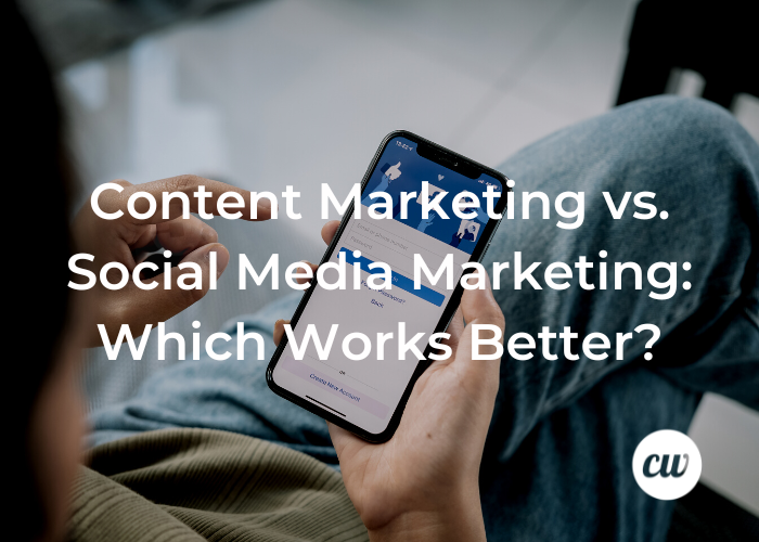 content marketing vs social media marketing 1