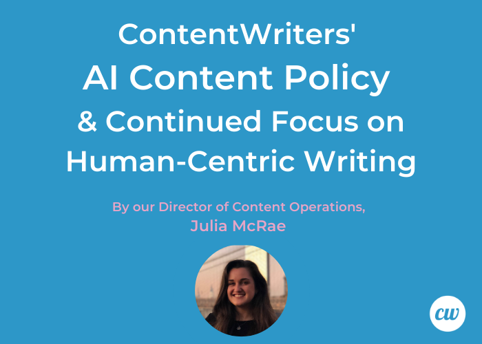 ContentWriters AI Content Policy